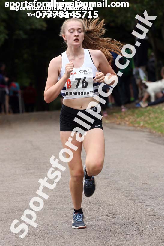Girls under-15s 3 stage road relay, 2017 ERRA 6 and 4 Stage and Junior Relays. Photo:  David T. Hewitson/Sports for All Pics